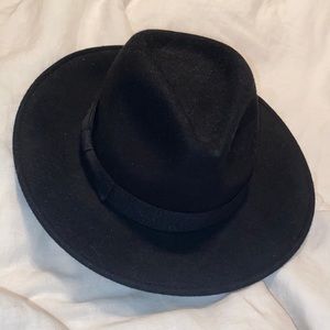 J Crew Western hat with grosgrain trim